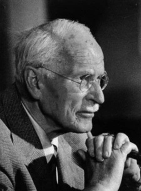 Carl Gustav Jung in profile