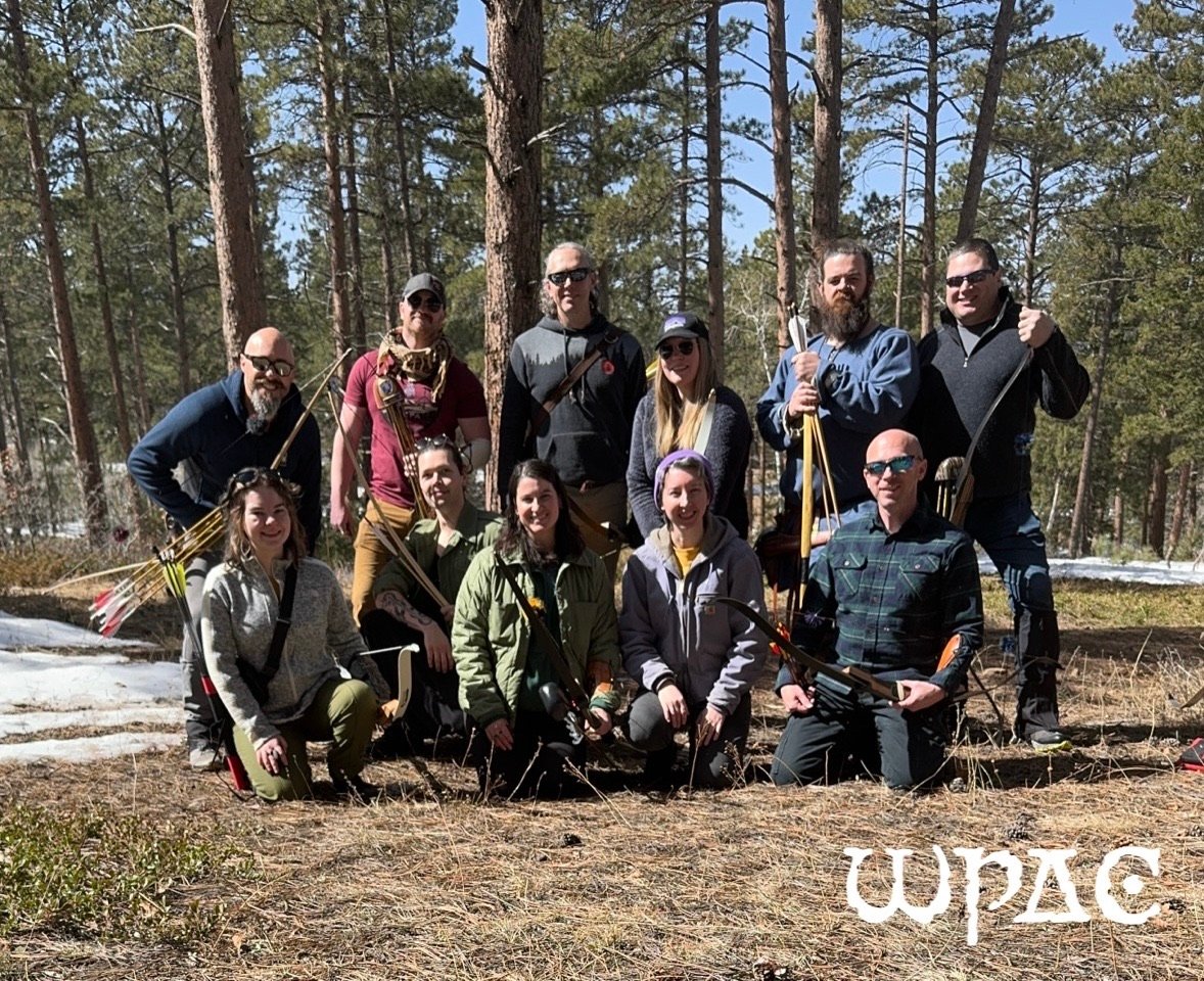 WPAC members in the Colorado forest, early gathering